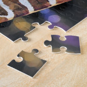 Giraffe Malerei Vintag Puzzle (Seite)