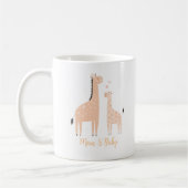 Giraffe Mama & Baby Kaffeetasse (Links)