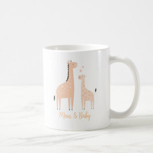 Giraffe Mama & Baby Kaffeetasse
