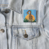 Giraffe Mama und Baby Button (Beispiel)