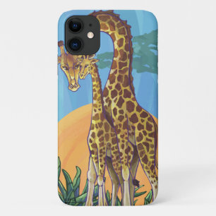 Giraffe Mama und Baby Case-Mate iPhone Case