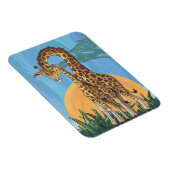 Giraffe Mama und Baby Magnet (Rechte Seite)