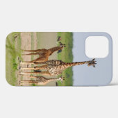 Giraffe Mama und Kinder Case-Mate iPhone Hülle (Rückseite (Horizontal))