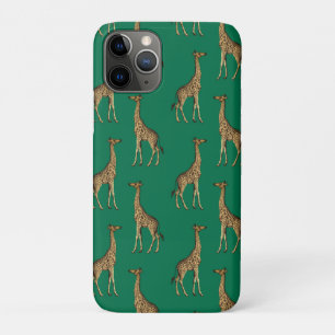 Giraffe Mammalian Emerald Green Wild Animal Africa Case-Mate iPhone Hülle