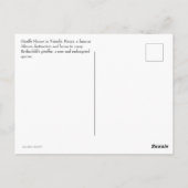 Giraffe Manor in Kenia Postkarte (Rückseite)