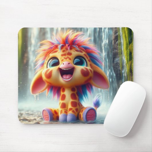 Giraffe Mauspad (Mit Mouse)