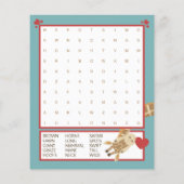 Giraffe Me Crazy Kids Valentine' Day Card (Rückseite)