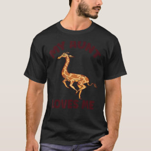Giraffe Meine Tante Liebe Ich für Nephew & Niece 1 T-Shirt