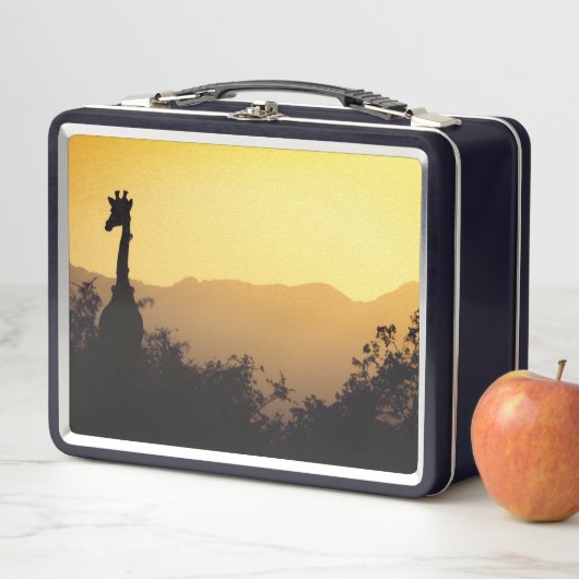 Giraffe Metall Brotdose (Beispiel)