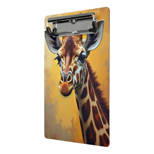 Giraffe Mini Klemmbrett (Gewinkelt2)