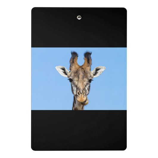 Giraffe Mini Klemmbrett (Rückseite)