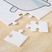 Giraffe mit Badewanne mit Schaum Puzzle (Seite)