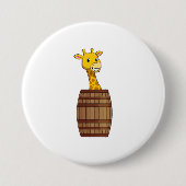 Giraffe mit Barrel Button (Vorderseite)