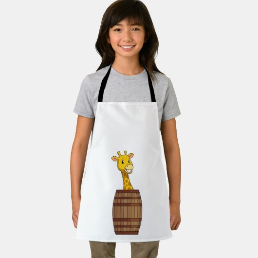 Giraffe mit Barrel Schürze (Insitu)