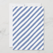 Giraffe mit Blumenkrone Einladung (Rückseite)