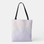 Giraffe mit Brille und roter Bettdecke Tasche (Rückseite)