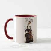 Giraffe mit Cello Tasse (Links)