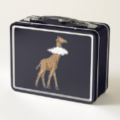 Giraffe mit Cloud Metall Brotdose (Rückseite)