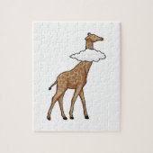 Giraffe mit Cloud Puzzle (Vertikal)