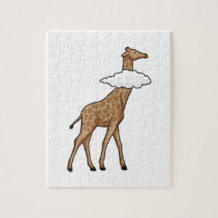 Giraffe mit Cloud Puzzle