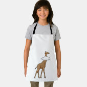 Giraffe mit Cloud Schürze (Insitu)