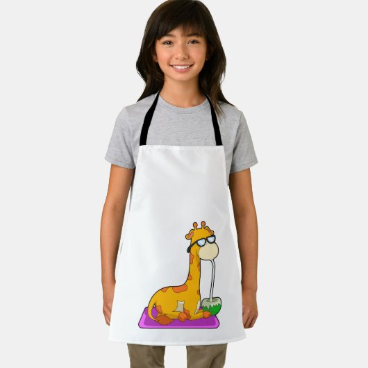 Giraffe mit Coconut Schürze (Insitu)