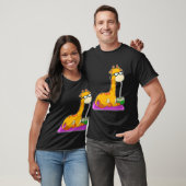 Giraffe mit Coconut T-Shirt (Unisex)