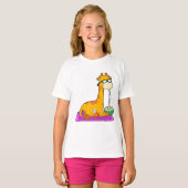 Giraffe mit Coconut T-Shirt (Vorne ganz)