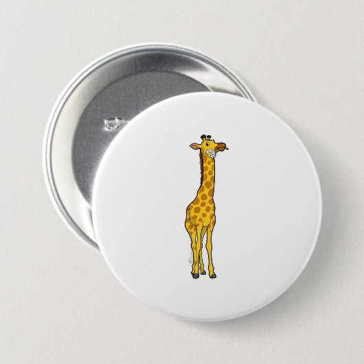 Giraffe mit Daisy Button (Vorne & Hinten)