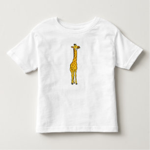 Giraffe mit Daisy Kleinkind T-shirt