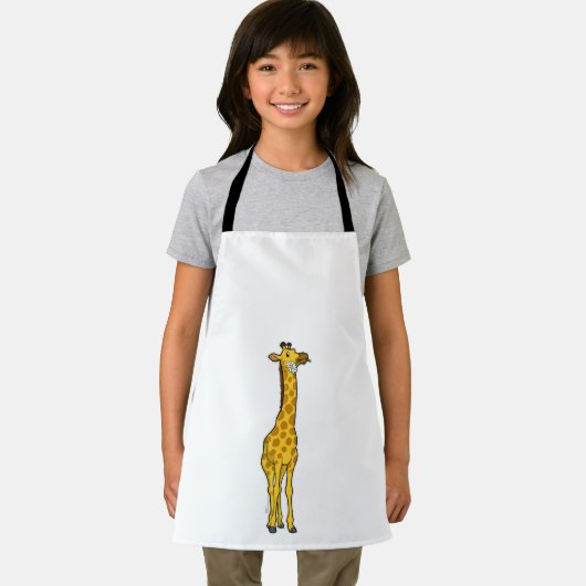 Giraffe mit Daisy Schürze (Insitu)