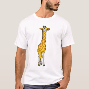 Giraffe mit Daisy T-Shirt