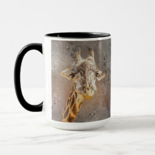 Giraffe mit einem Grin Wildlife Safari Tier Tasse