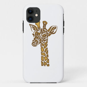 Giraffe mit ethnischen und Stammesziern Case-Mate iPhone Hülle