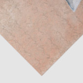 Giraffe mit Handschrift-Hintergrund-Decoupage Seidenpapier (Detail)