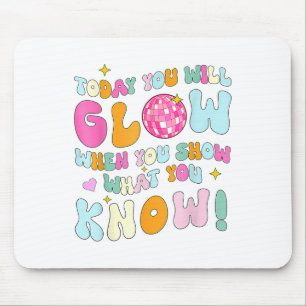 Giraffe mit Herzgles Liebe Feier Valentine Mousepad