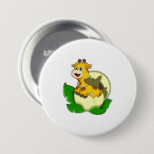 Giraffe mit Leaf & Egg Button (Vorne & Hinten)
