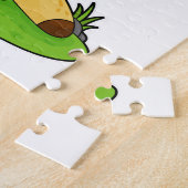 Giraffe mit Party-Hut Puzzle (Seite)