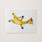 Giraffe mit Ribbon Puzzle (Horizontal)