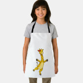 Giraffe mit Ribbon Schürze (Insitu)