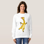 Giraffe mit Ribbon Sweatshirt (Vorne ganz)