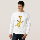Giraffe mit Ribbon Sweatshirt (Vorne ganz)