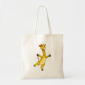 Giraffe mit Ribbon Tragetasche (Vorne)