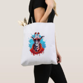 Giraffe mit roter Brille Tasche (Von Nahem)