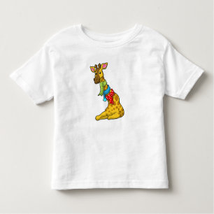 Giraffe mit Scarf Kleinkind T-shirt