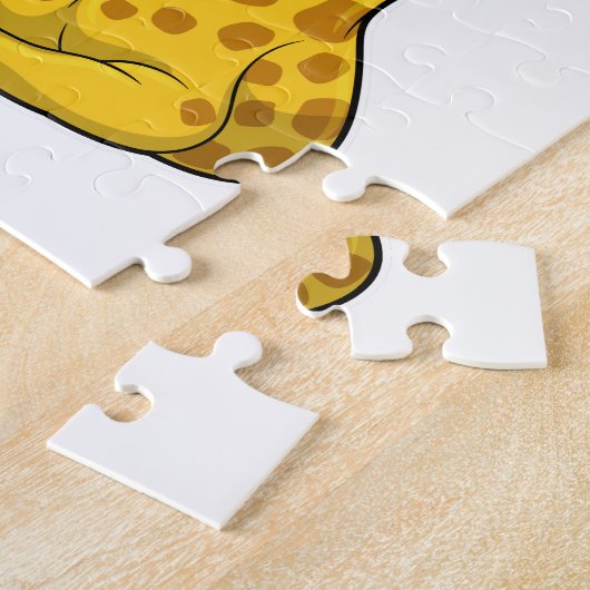 Giraffe mit Scarf Puzzle (Seite)
