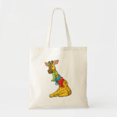 Giraffe mit Scarf Tragetasche (Vorne)