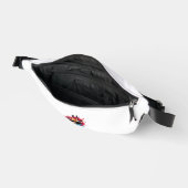 Giraffe mit Sonnenbrille, helle Farben Bauchtasche (Offen)