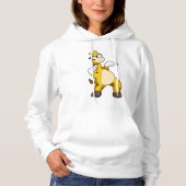 Giraffe mit Sonnenbrille Hoodie (Vorderseite)