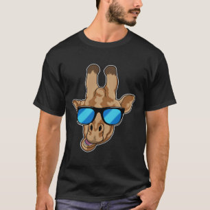 Giraffe mit Sonnenbrille T-Shirt
